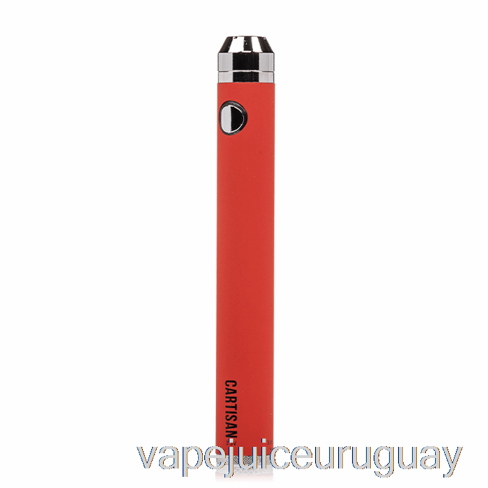 Cartisan Ego Spinner Twist 1300 510 Batería Vape Rojo Recargable